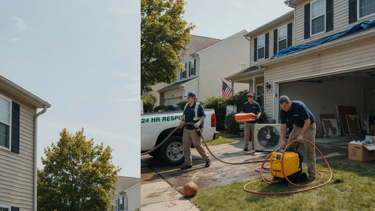 Emergency Water Damage Restoration in Cooksville, MD near me